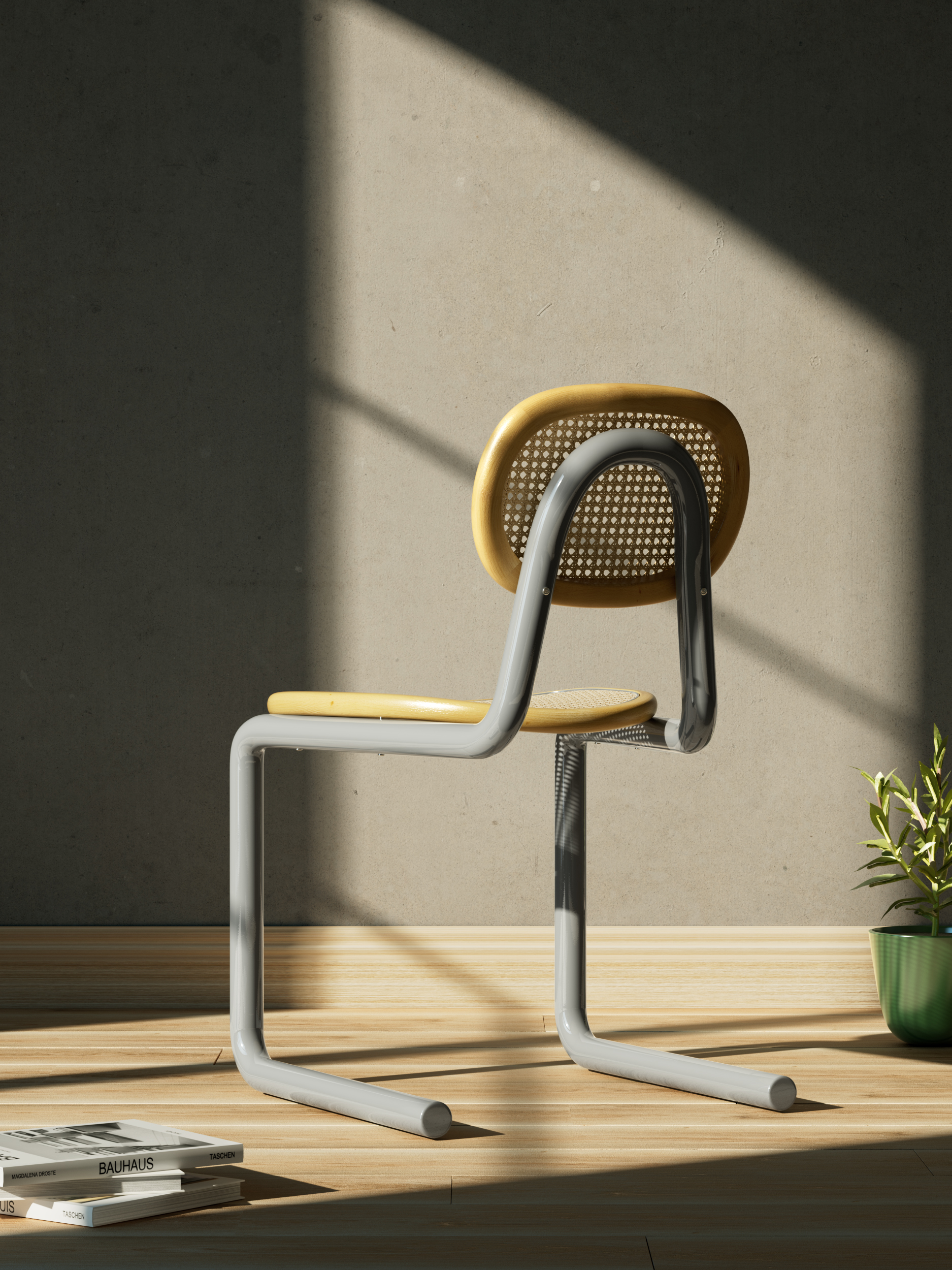 3D redesign of the Cesca chair