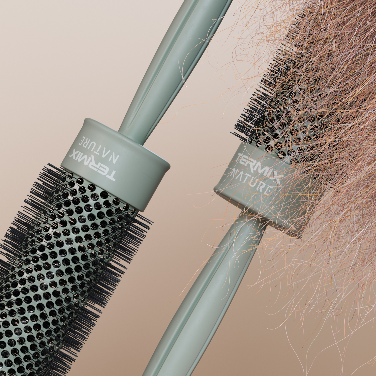 3D styling brush